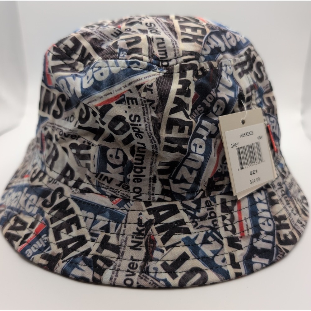 Staple Pigeon Multi Color Blue Cotton Bucket Hat One Size NWT! Hard To Find